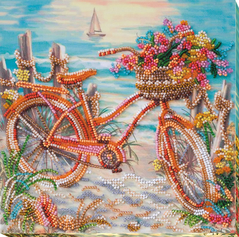 Abris Art Borduurpakket kraaltjes at the age of the azure Hobbydoos.nl